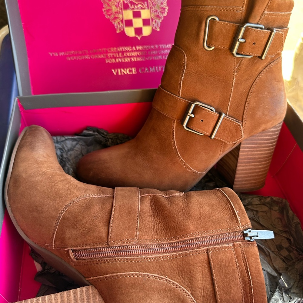 Women’s Vince Camuto Bootie/Boot size 9.5 worn about 2/3 times.